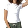 Vuori Pose Fitted Tee - Women's, WHITE, White, VW169